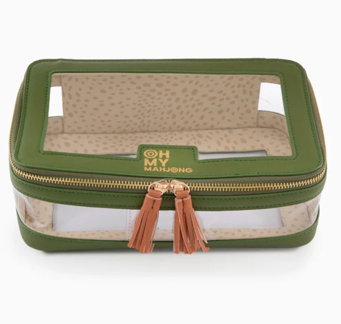 Olive Tile Storage Bag