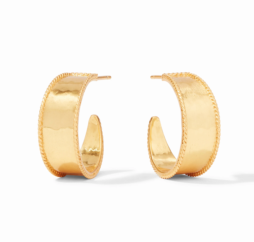 Savoy Gold Hoop Small