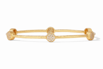 Milano Luxe Cubic Zirconia Pave Bangle