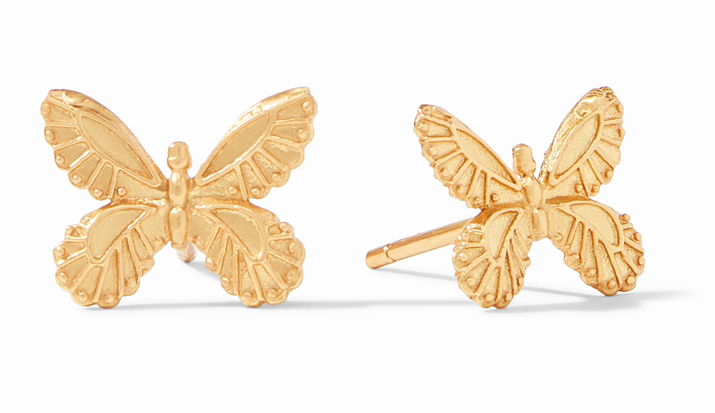 Butterfly Gold Studs