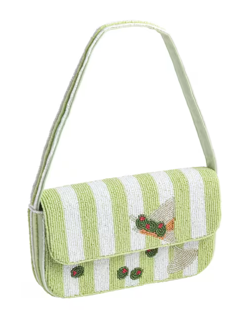 Martini Beaded Purse