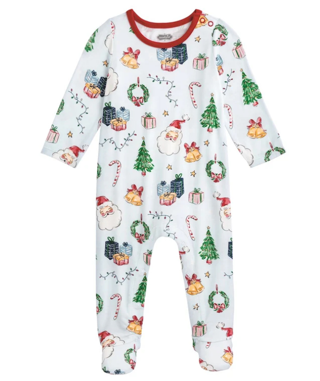 Blue Merry Little Sleeper Pajamas Onesie