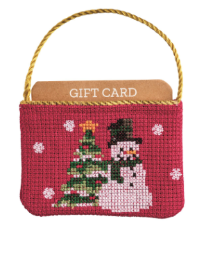 Snowman Gift Card Pouch