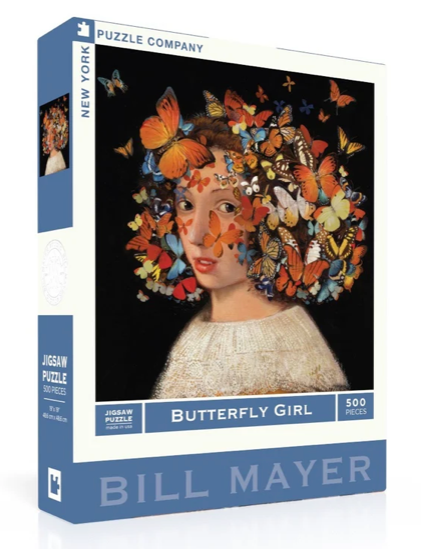 Butterfly Girl 500 Piece Puzzle