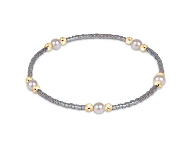 Hope Purpose Pearl Bracelet - Morning Mist