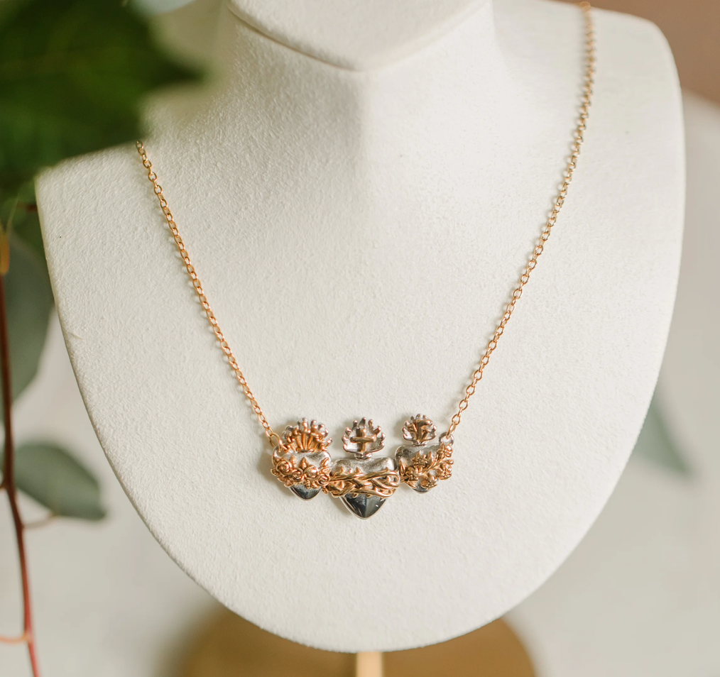 Holy Hearts Necklace