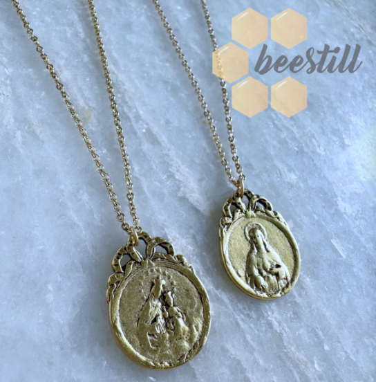 Scapular Gold Necklace