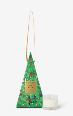 Kyoto in Bloom Christmas Bauble Candle