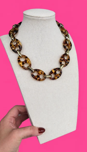 Tortoise Statement Necklace