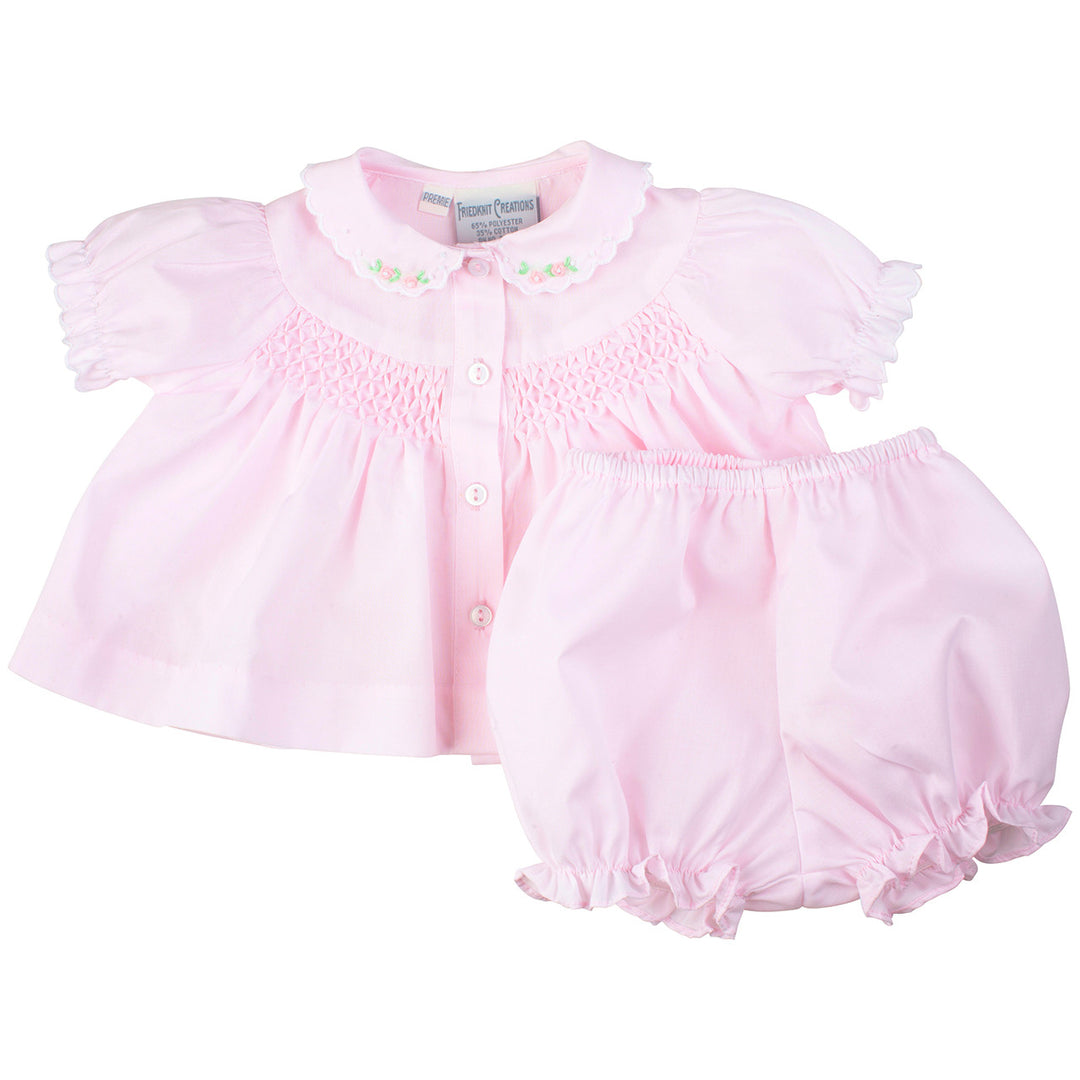 Pink & White Diaper Set