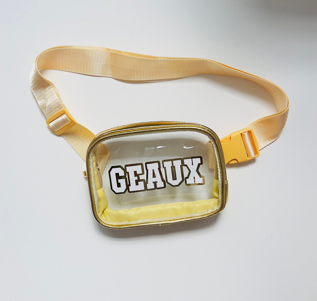 Geaux Gold Belt Bag