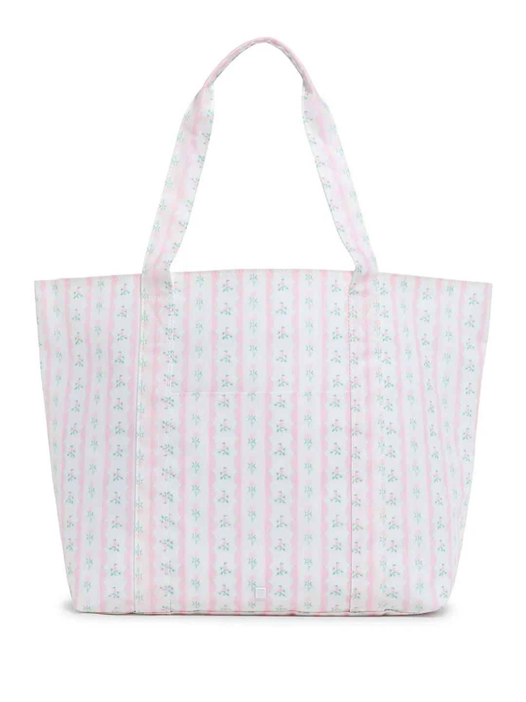 Jumbo Tote - XLarge Ribbon Floral Pink