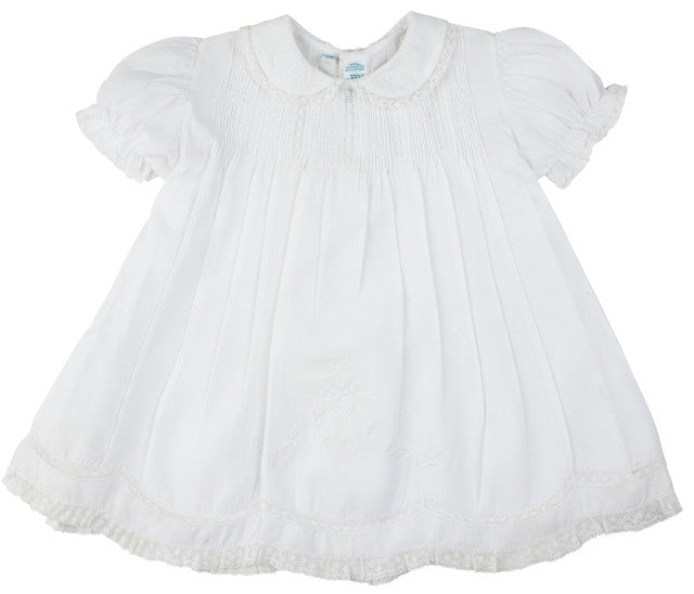 White Detailed Lace Slip Dress