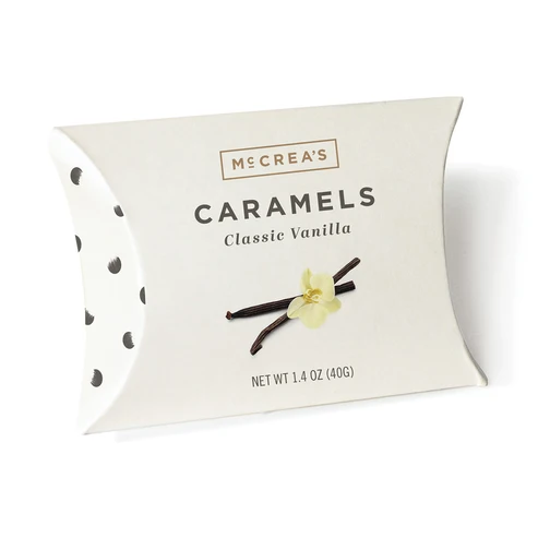 Classic Vanilla Caramel Pillow Boxes