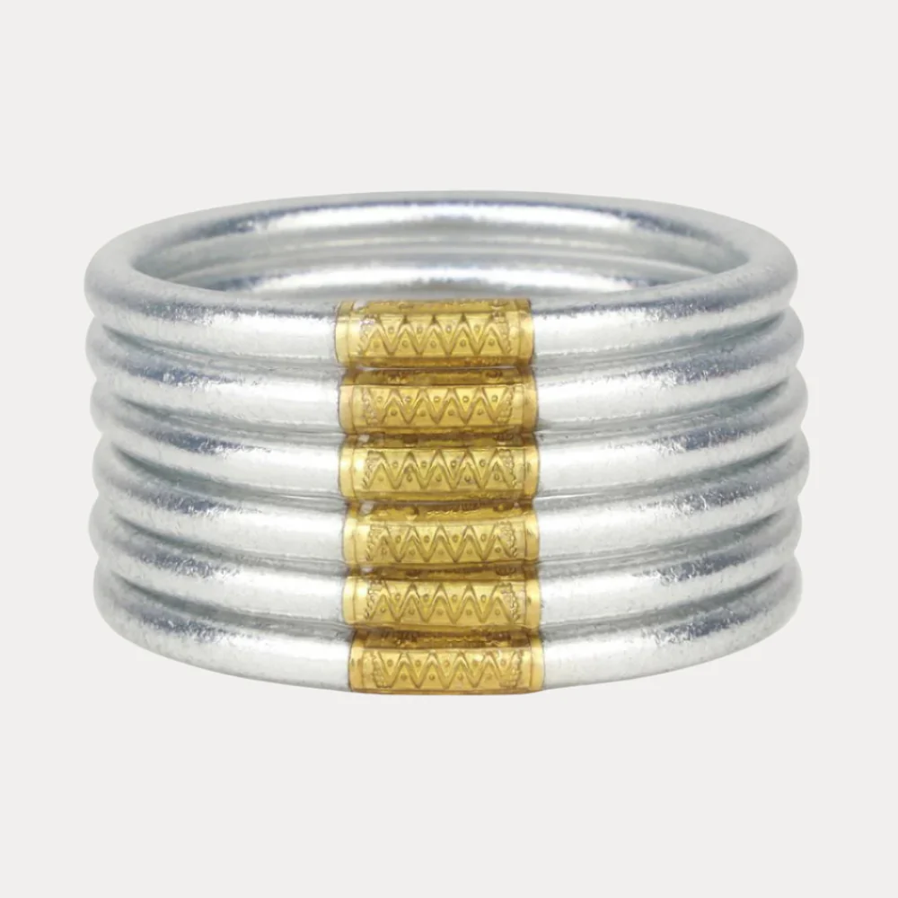 Silver All Weather Bangles