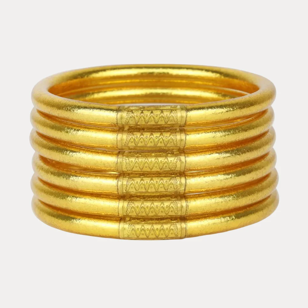 Gold All Weather Bangles