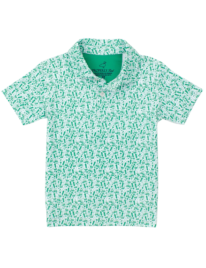Boys Back Nine Range Polo