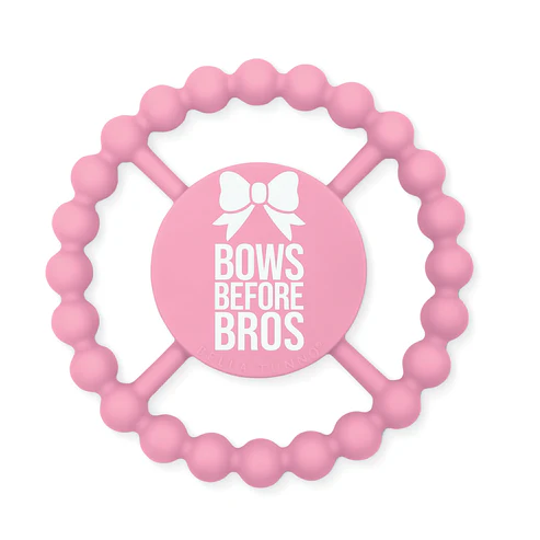 Bows Before Bros Happy Teether