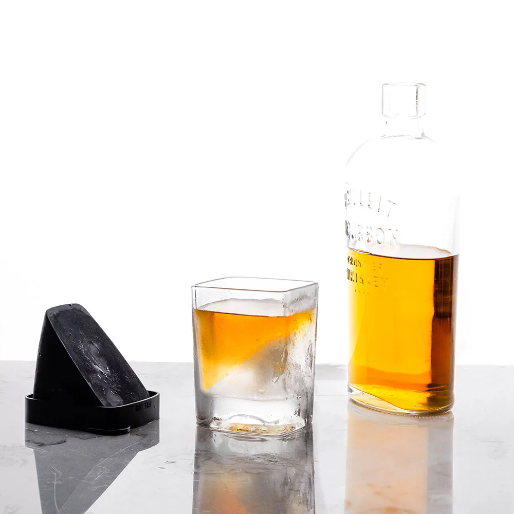 Whiskey Wedge & Glass