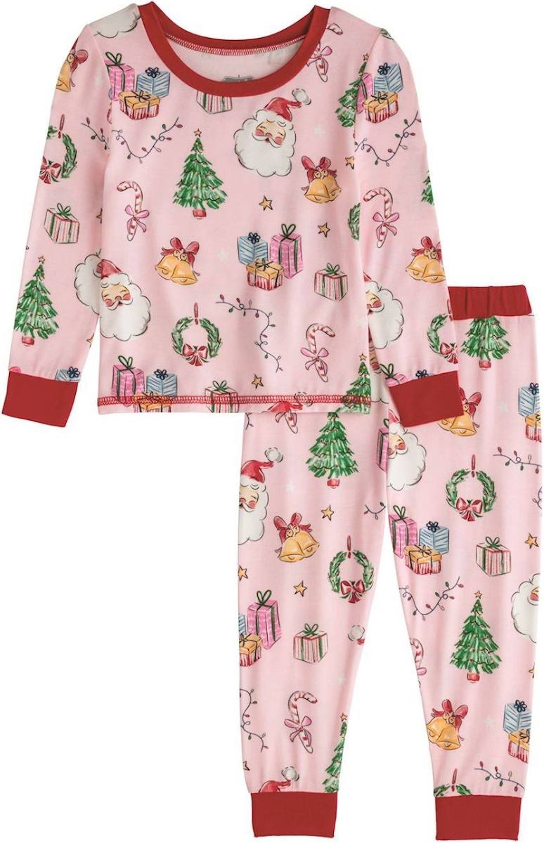 Pink Merry Little Sleeper Pajamas Set