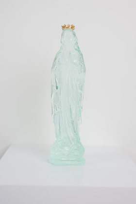 Glass Mary Tall (9")