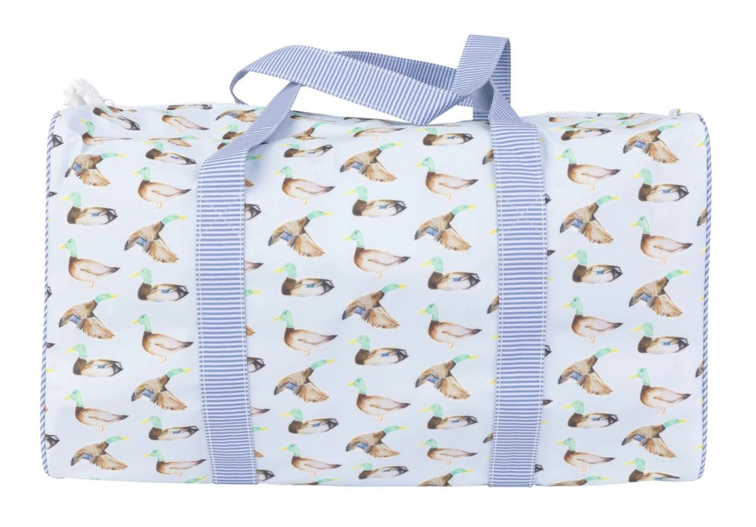 Personalizable Coated Duffle Bag