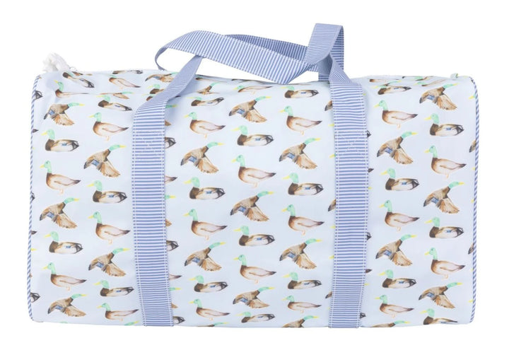 Personalizable Coated Duffle Bag